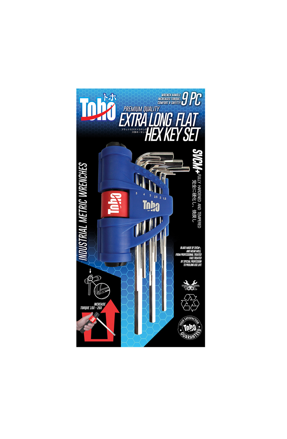 013-Extra Lng Flat Hex Key Set With Handle-HD-web
